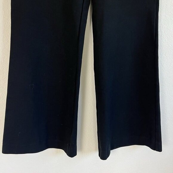 The Naomi Cropped Wide-Leg Black Stretch Flared Pants by Maeve Anthropologie 14 - Picture 10 of 12